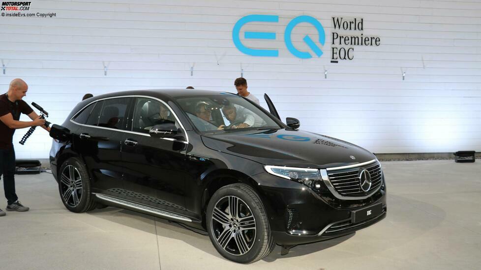 Mercedes EQC Live-Bilder