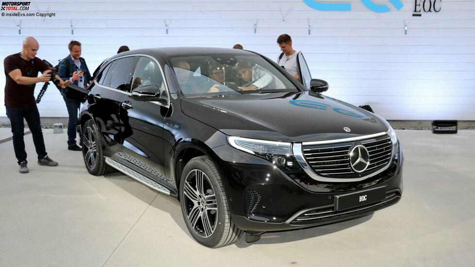 Mercedes EQC Live-Bilder