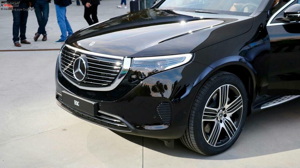 Mercedes EQC Live-Bilder