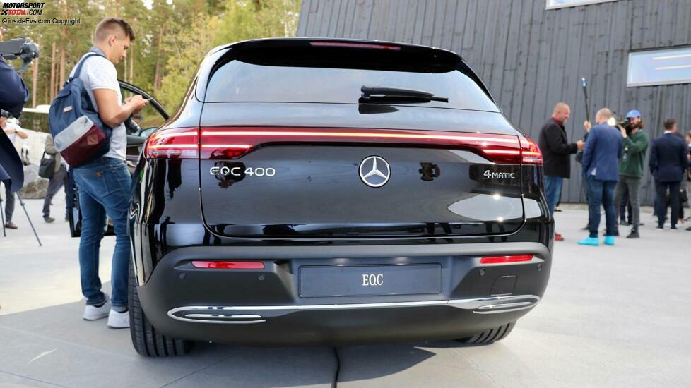 Mercedes EQC Live-Bilder