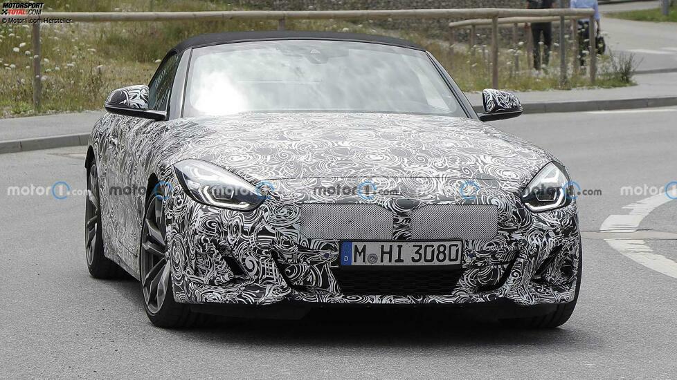 BMW Z4 Facelift (2023) erstmals erwischt