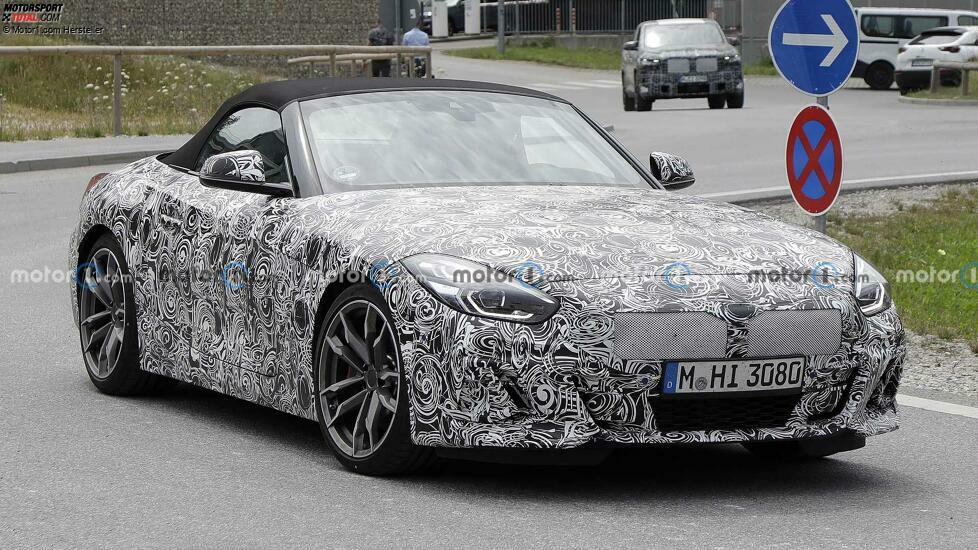 BMW Z4 Facelift (2023) erstmals erwischt