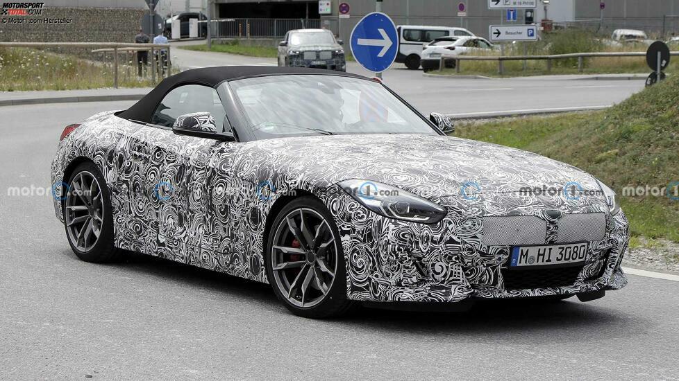 BMW Z4 Facelift (2023) erstmals erwischt