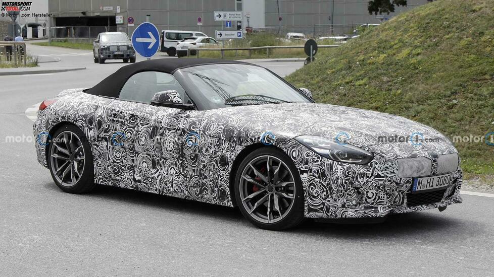 BMW Z4 Facelift (2023) erstmals erwischt