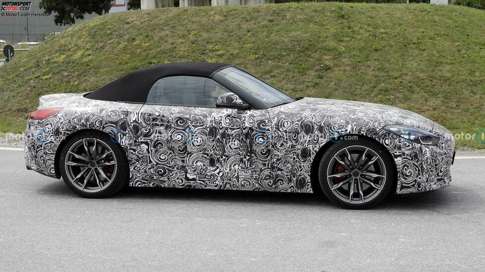 BMW Z4 Facelift (2023) erstmals erwischt