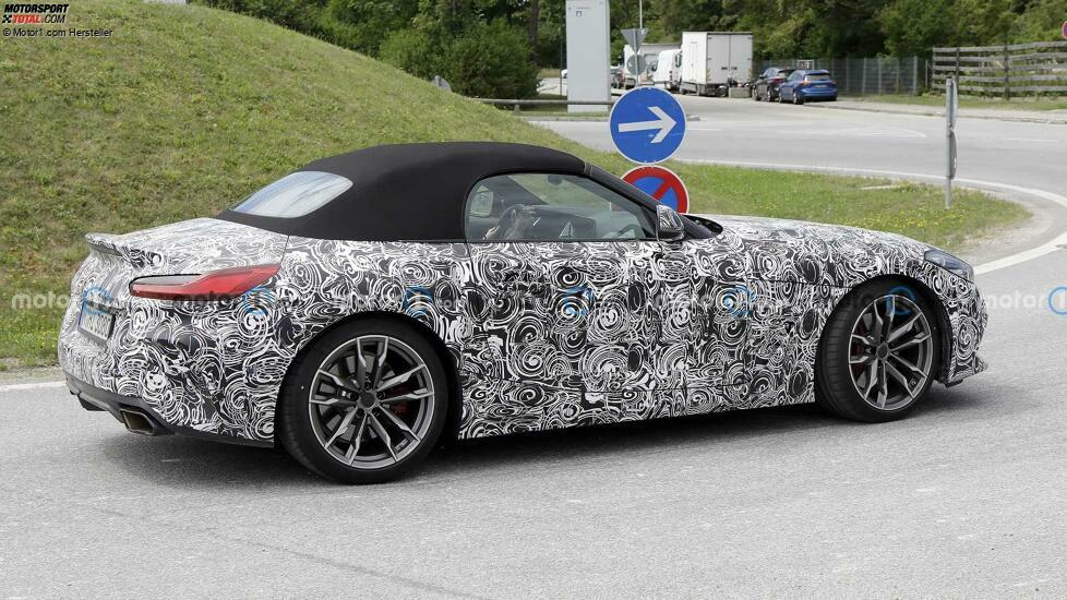 BMW Z4 Facelift (2023) erstmals erwischt