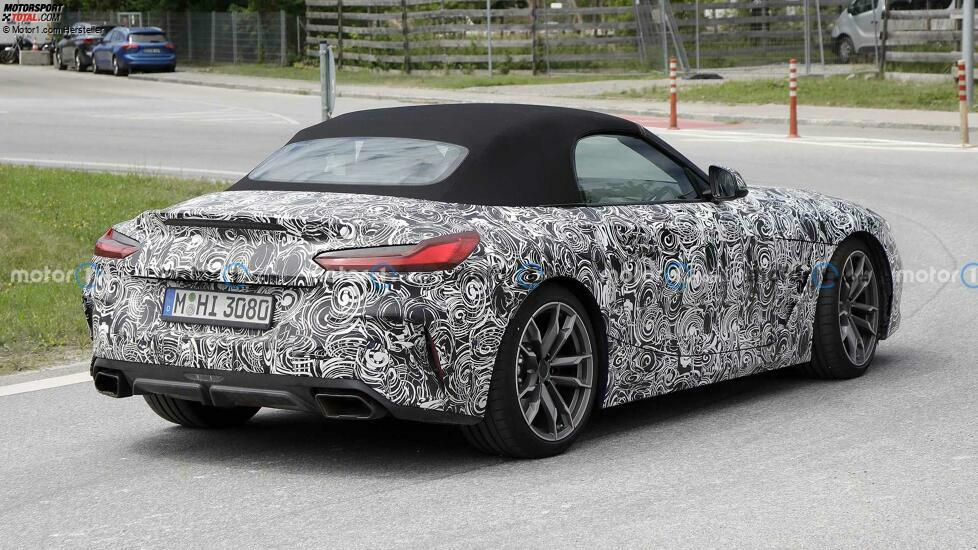 BMW Z4 Facelift (2023) erstmals erwischt