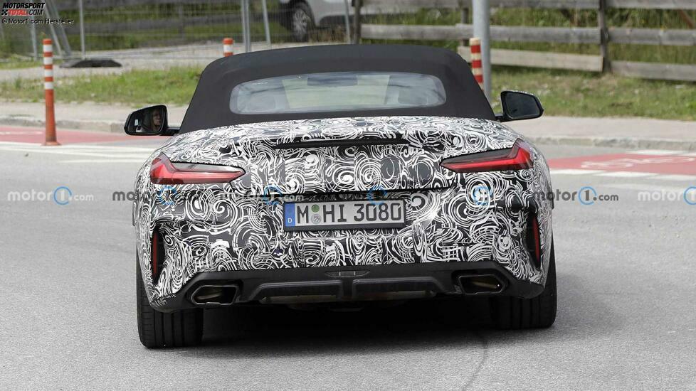 BMW Z4 Facelift (2023) erstmals erwischt