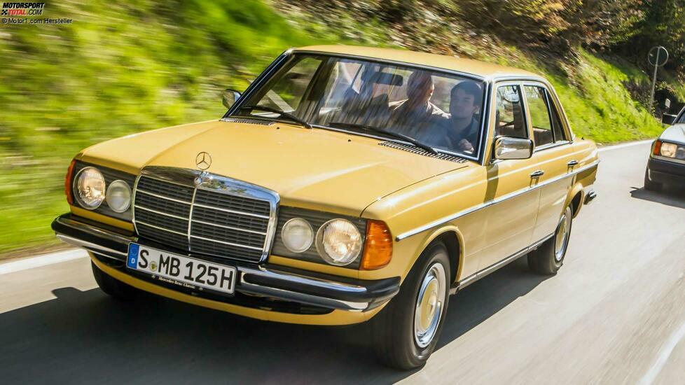 Platz 1: Mercedes-Benz Limousinen (W 123, E-Klasse), 43.562 Fahrzeuge