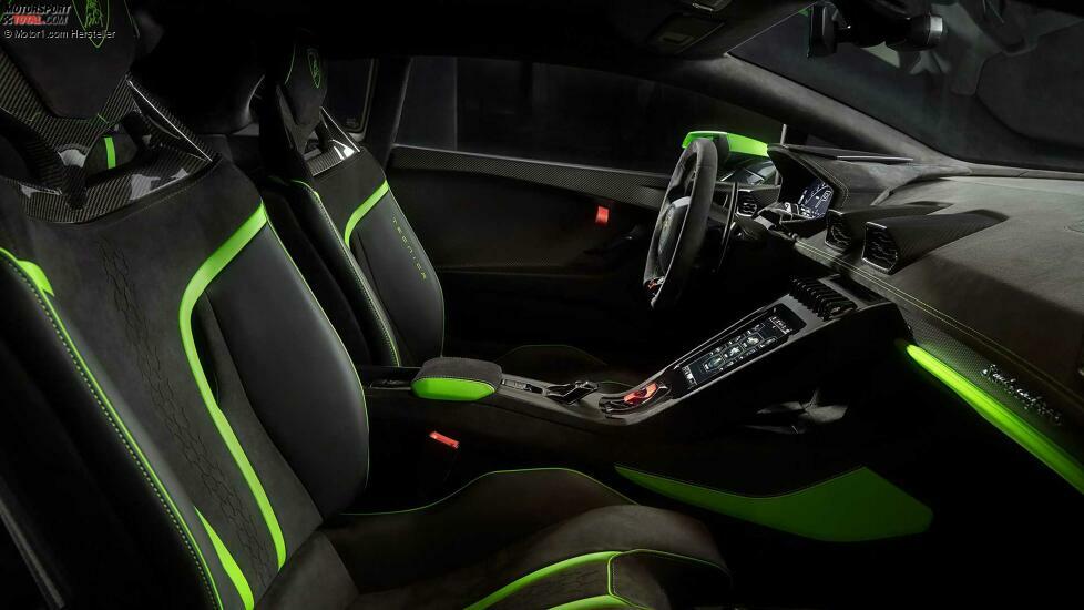 Alcantara im Lamborghini Huracán Tecnica