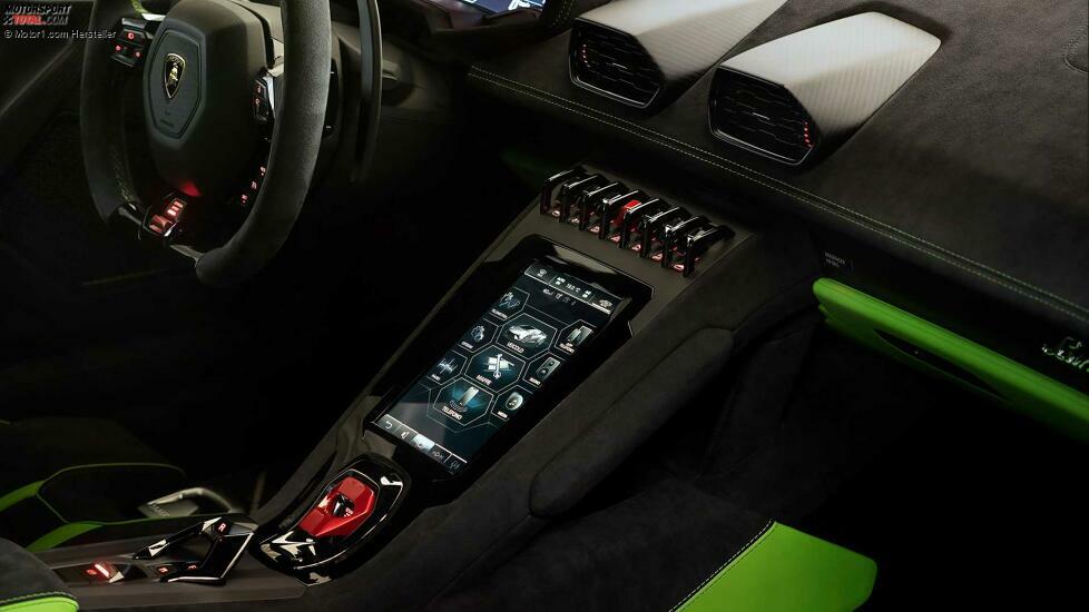 Alcantara im Lamborghini Huracán Tecnica