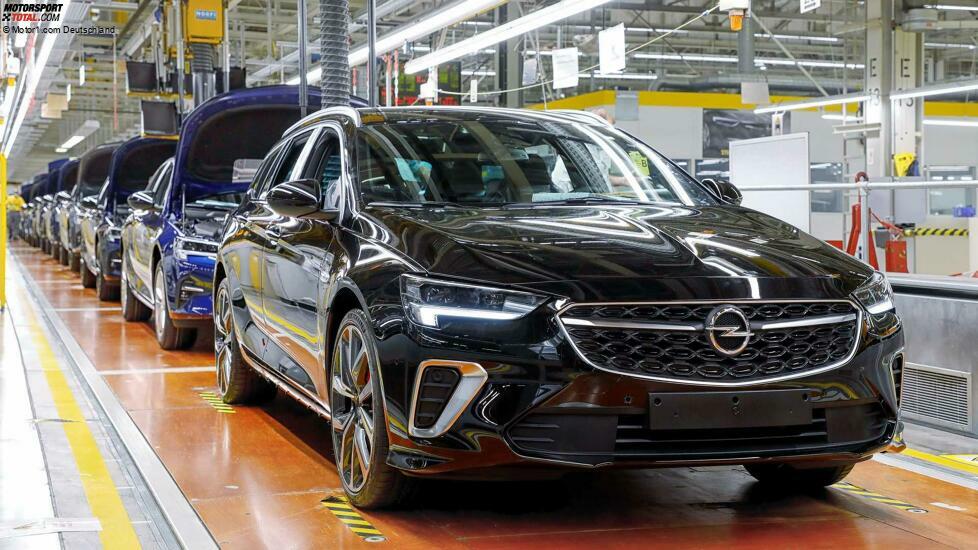 Opel Insignia Produktion in RÃ¼sselsheim