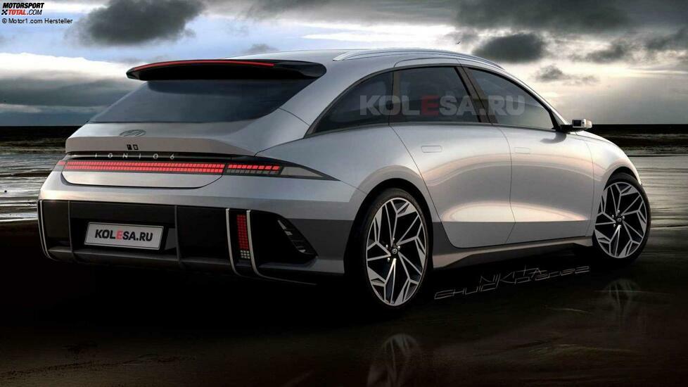 Hyundai Ioniq 6 Shooting Brake Renderings