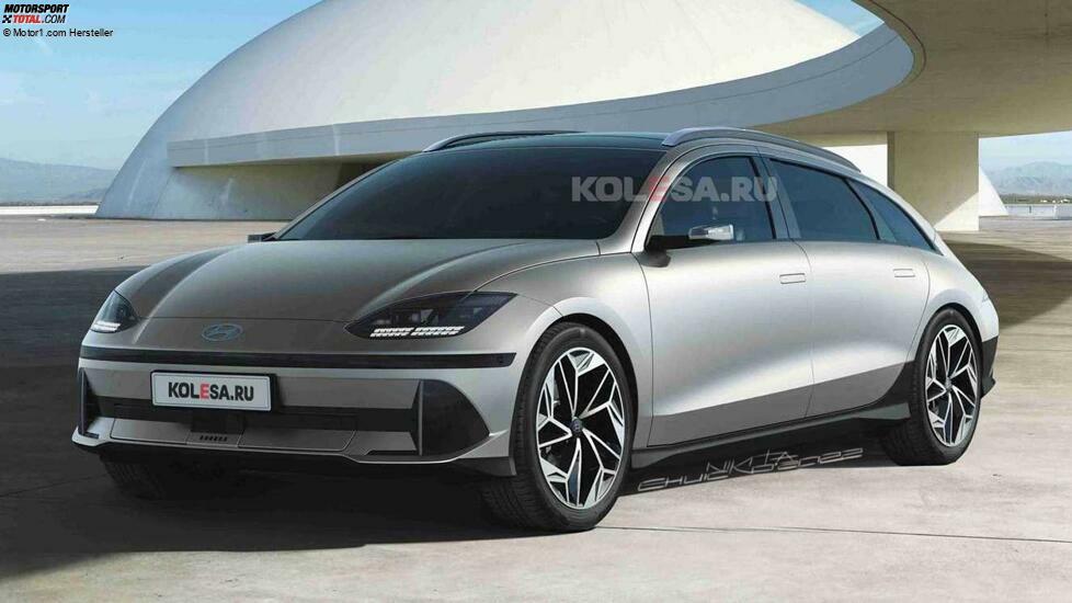 Hyundai Ioniq 6 Shooting Brake Renderings