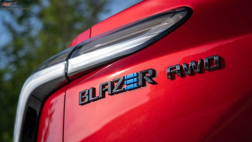 Chevrolet Blazer EV: Schriftzug am Heck