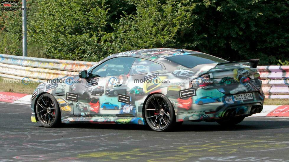 BMW 3.0 CSL (2023) auf neuen Erlkönigbildern vom Nürburgring