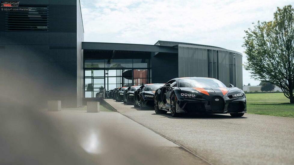Bugatti Chiron Super Sport 300+: Erstauslieferung