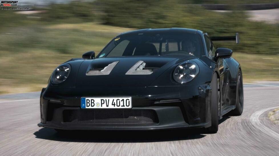 Porsche 911 GT3 RS (2022) Teaserbilder