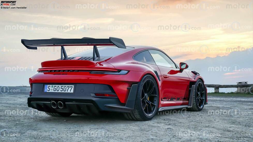 Porsche 911 GT3 RS, il render di Motor1.com