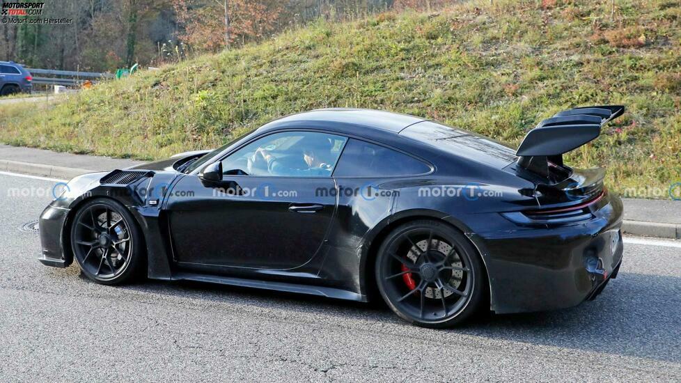 2023 Porsche 911 GT3 RS Seitenansicht Spion Foto