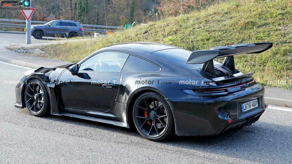 2023 Porsche 911 GT3 RS Seitenansicht Spion Foto
