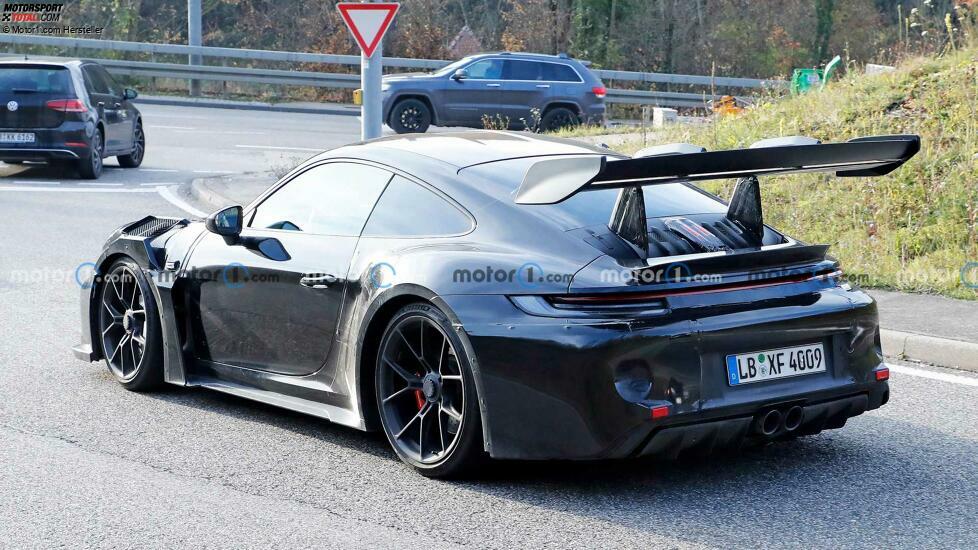 2023 Porsche 911 GT3 RS Seitenansicht Spion Foto