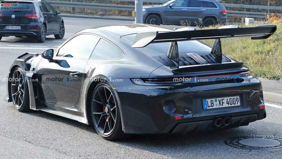 2023 Porsche 911 GT3 RS Seitenansicht Spion Foto
