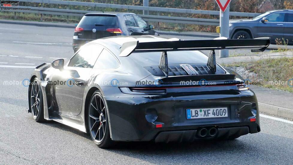 2023 Porsche 911 GT3 RS Seitenansicht Spion Foto