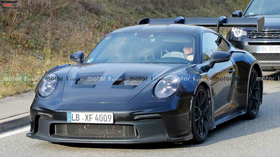 2023 Porsche 911 GT3 RS Seitenansicht Spion Foto