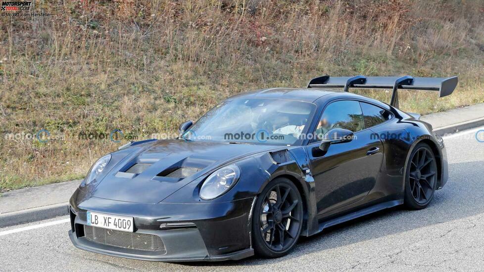 2023 Porsche 911 GT3 RS Seitenansicht Spion Foto