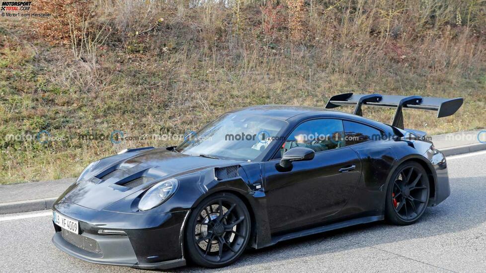 2023 Porsche 911 GT3 RS Seitenansicht Spion Foto