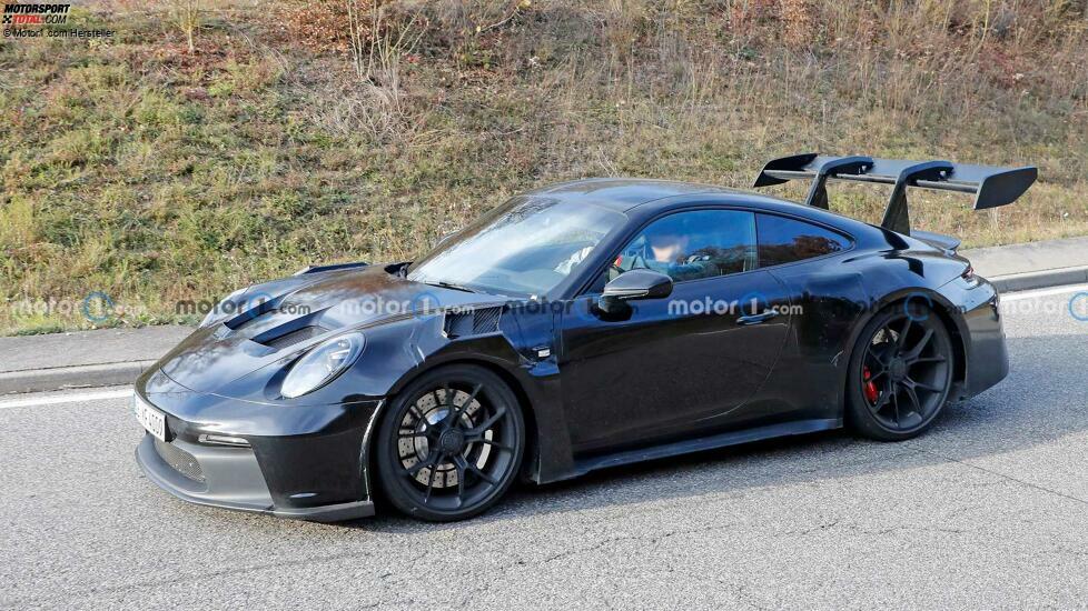 2023 Porsche 911 GT3 RS Seitenansicht Spion Foto