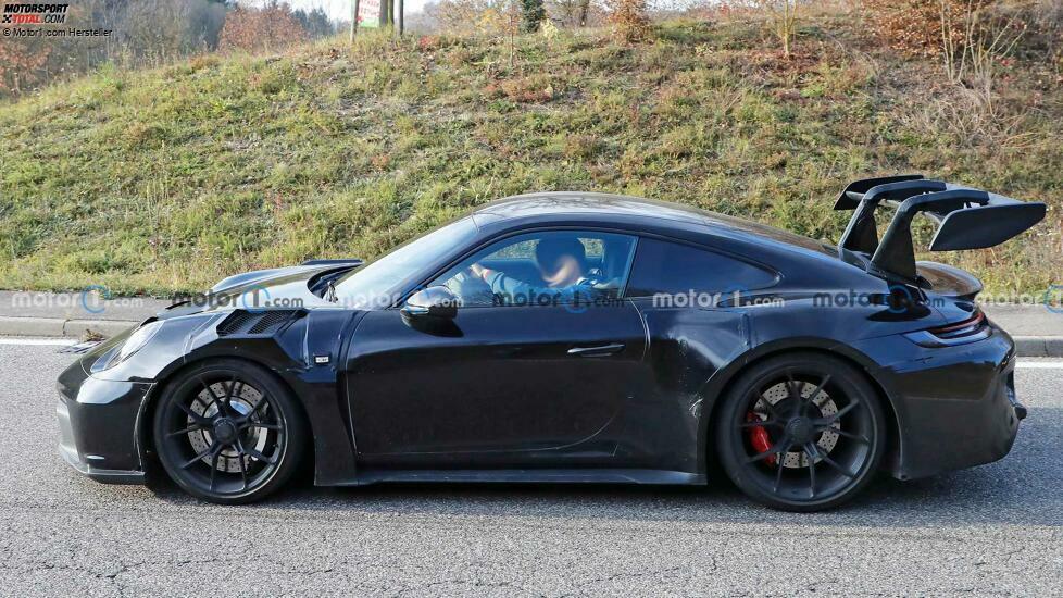 2023 Porsche 911 GT3 RS Seitenansicht Spion Foto