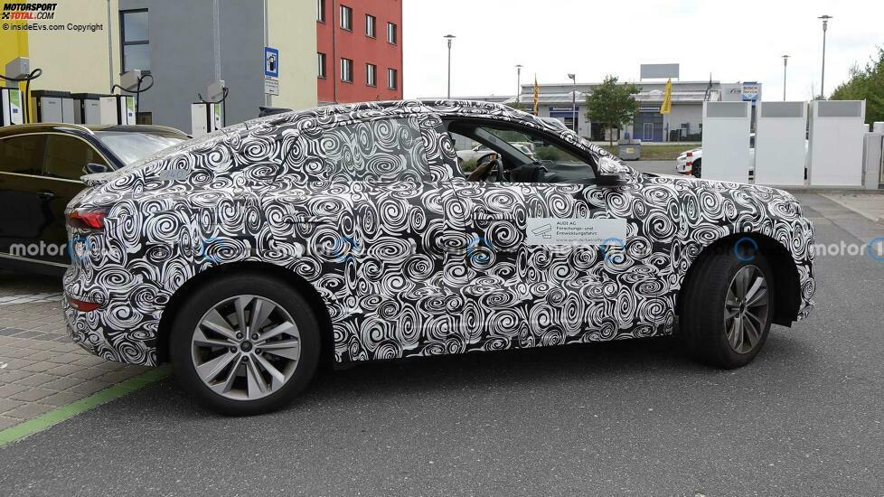 Audi Q6 e-tron Sportback als Erlkönig