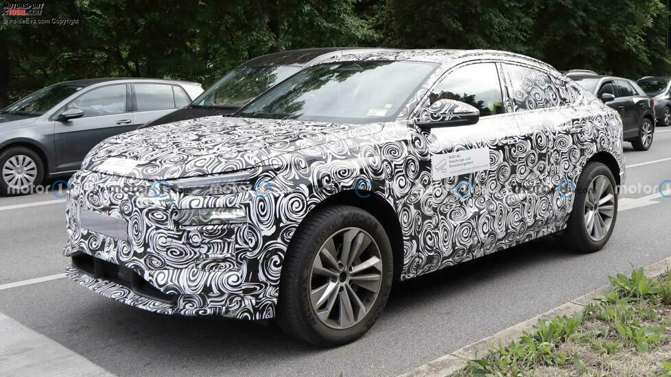 Audi Q6 e-tron Sportback als Erlkönig