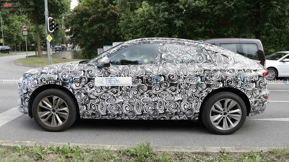 Audi Q6 e-tron Sportback als Erlkönig