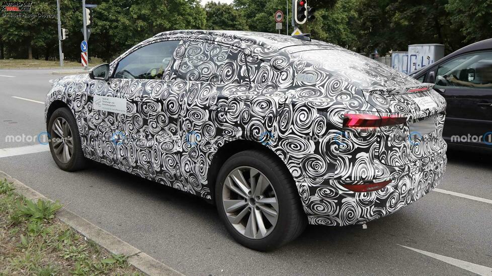 Audi Q6 e-tron Sportback als Erlkönig