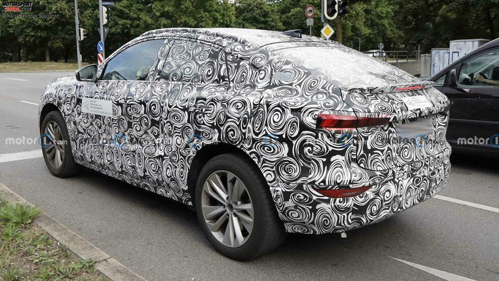 Audi Q6 e-tron Sportback als Erlkönig