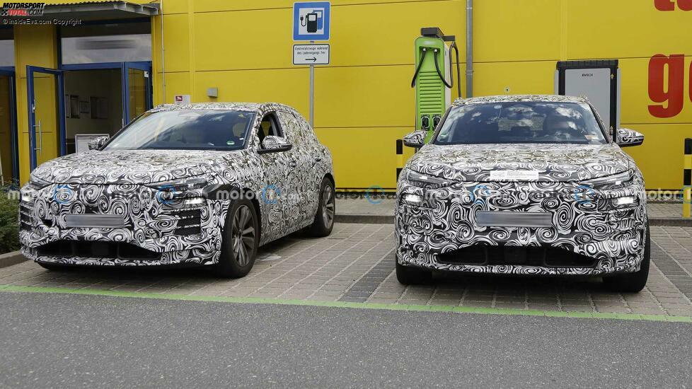 Audi Q6 e-tron Sportback als Erlkönig