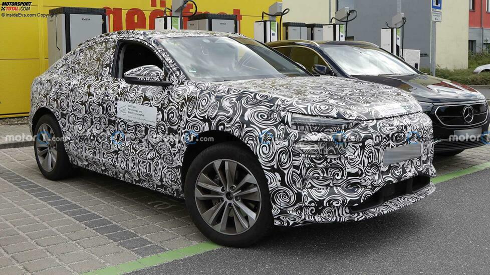 Audi Q6 e-tron Sportback als Erlkönig