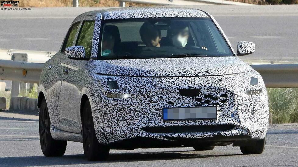 Suzuki Swift (2024) erste Erlkönig-Aufnahmen