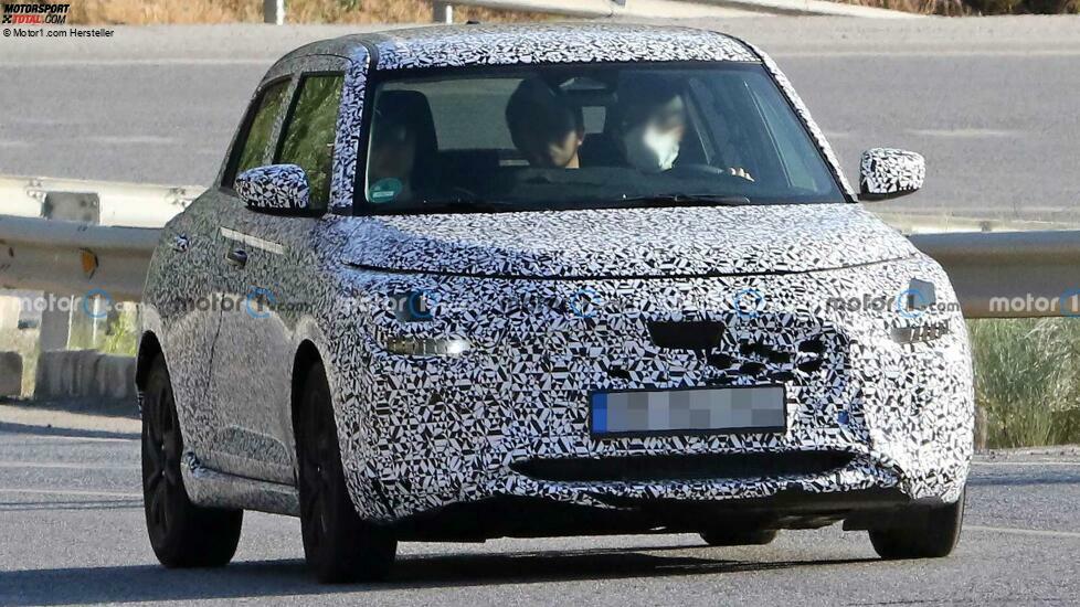 Suzuki Swift (2024) erste Erlkönig-Aufnahmen