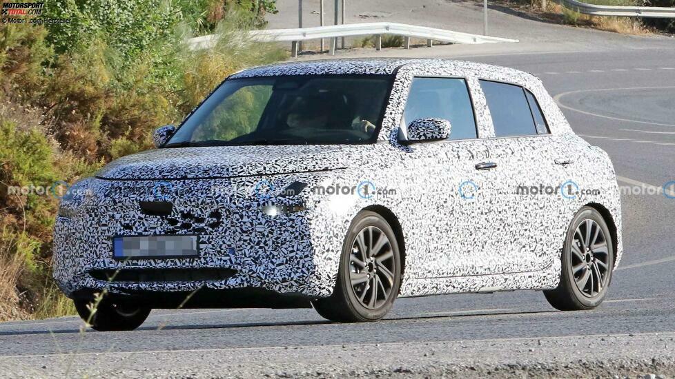 Suzuki Swift (2024) erste Erlkönig-Aufnahmen