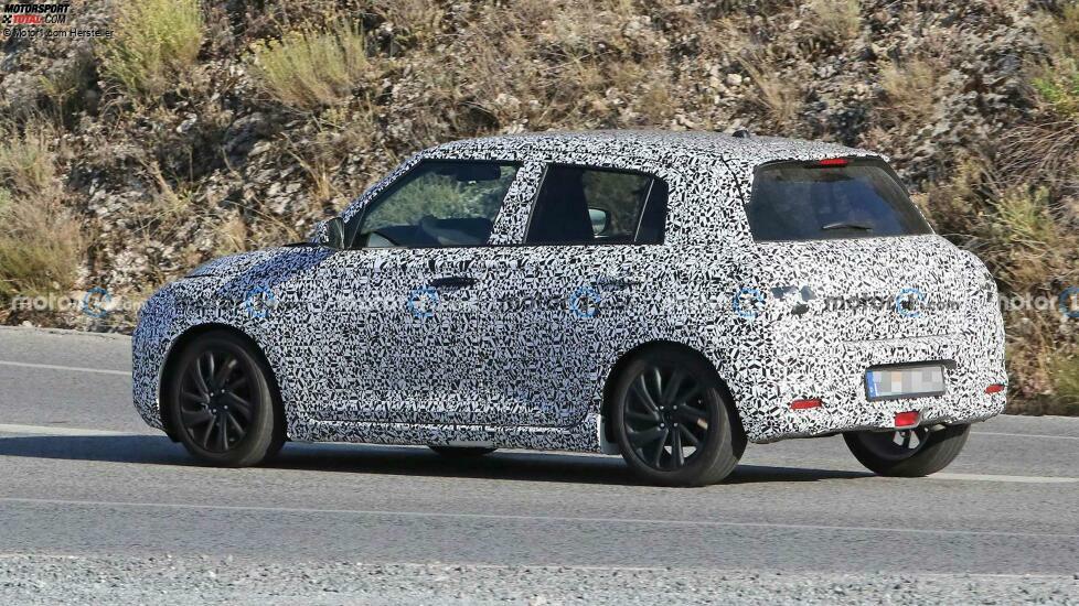 Suzuki Swift (2024) erste Erlkönig-Aufnahmen
