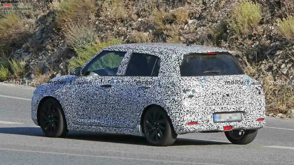 Suzuki Swift (2024) erste Erlkönig-Aufnahmen