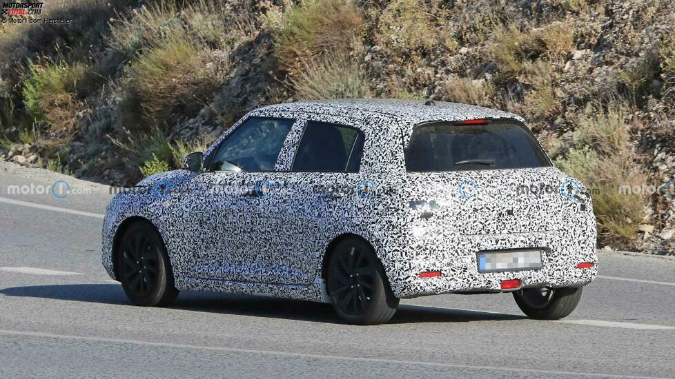 Suzuki Swift (2024) erste Erlkönig-Aufnahmen