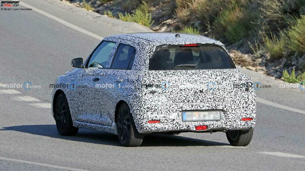 Suzuki Swift (2024) erste Erlkönig-Aufnahmen