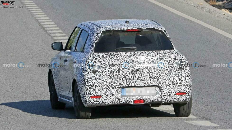 Suzuki Swift (2024) erste Erlkönig-Aufnahmen