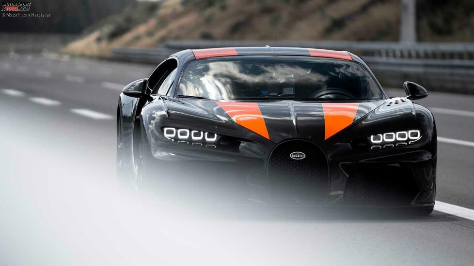 Bugatti Chiron Sport built for top speed run