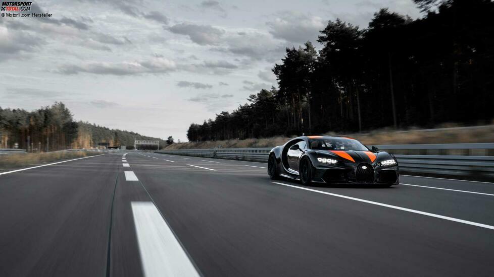 Bugatti Chiron Sport built for top speed run